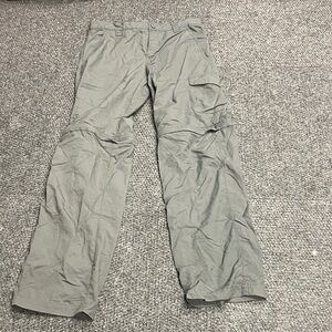 Columbia convertible hiking pants size large kids Size 12/14 gray waterproof
